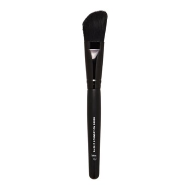 E.l.f. E.l.f Cosmetics Angled Foundation Brush, Synthetic Brush Designed for Precise Makeup Application