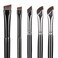 Etercycle Eyeliner Brushes Set - Fine Angled Brushes for Eyeliner, Eyebrow and Concealer - Upgraded Sickle Ultra Thin Slanted Flat Angle for Beauty Cosmetic Tool