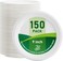 Vpackduo 150 Pack Compostable Paper Plates 9 Inch