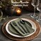 Joyido 150PCS Black Plastic Silverware - Disposable Cutlery for Halloween