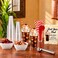OBreezify 154 Pcs 12OZ Root Beer Float Cups Set with Red Spoons and Straws