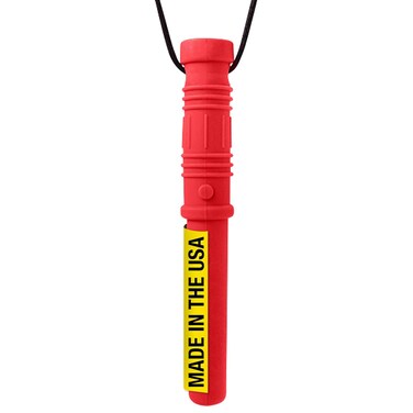 ARK Therapeutic Ark Bite Saber Chew Necklace, Standard, Softest, Red