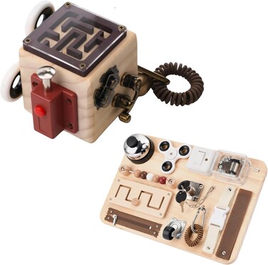 Potatomato Busy Cube &amp; Fidget Busy Board
