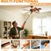 Buyplus 26FT Reach Dusting Kit, Long Duster with 5-20FT Extension Pole for High Ceilings, Cobweb Duster, Microfiber Duster, Window Squeegee, Extendable Duster Cleaning Kit