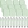 Engrowtic 24 Set Sage Green and White Gingham Pocket Notebooks with Pens