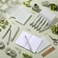 Engrowtic 24 Set Sage Green and White Gingham Pocket Notebooks with Pens