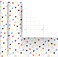 Hallmark Wrapping Paper Mini Rolls, 3-Pack (Checker, Triangles) 45 Sq. Ft.