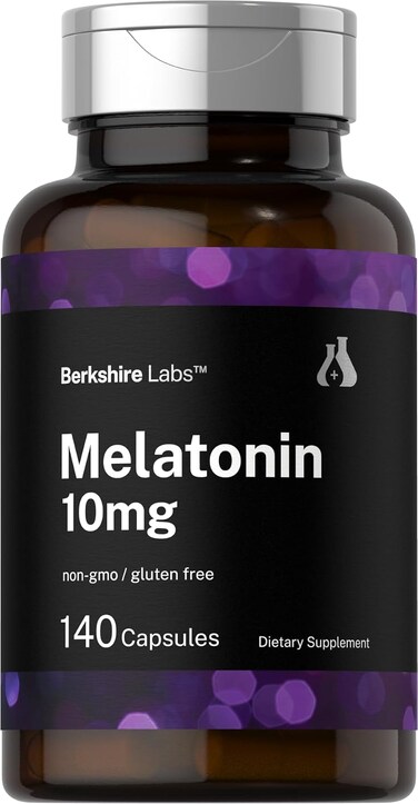 Horb ach Berkshire Labs Melatonin 10MG 140 Quick Release Capsules