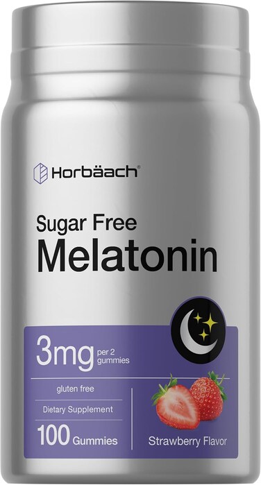 Horb ach Melatonin 3MG 100 Sugar Free Gummies
