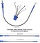 Housolution Grabber Tool Magnetic, Bendable Reacher with LED Lights, Blue