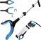 Housolution Reacher Grabber Tool, 43" Extra Long for Elderly, Blue