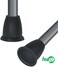 Hugo Mobility Offset Handle Cane with Reflective Strap, Smoke