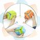 Pinklilycare Infinity Flipper Hands Pad Silence Quieter Hand Ball