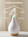 InnoGear 150ML Ceramic Essential Oil Diffuser, Diffusers for Home, White