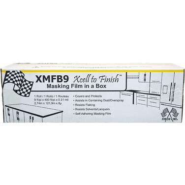 IPS Industries Ips Xmfb9 Finish Line Painter's Plastic, 9' X 400'