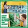 Irenare 3 Pcs Sensory Wall Sequin, Green, Dark Blue, Light Blue
