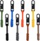 Novwang 8-Pack Zipper Pull Replacement Set, Detachable Zipper Pulls