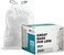 Plasticplace Trash Simplehuman (X) Code N Compatible (200 Count) White Drawstring Garbage Liners &amp; Trash Bags Simplehuman (X) Code R Compatible (200 Count)