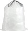 Plasticplace Trash Simplehuman (X) Code N Compatible (200 Count) White Drawstring Garbage Liners &amp; Trash Bags Simplehuman (X) Code R Compatible (200 Count)