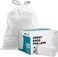 Plasticplace Trash Simplehuman (X) Code N Compatible (200 Count) White Drawstring Garbage Liners &amp; Trash Bags Simplehuman (X) Code R Compatible (200 Count)
