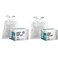 Plasticplace White Drawstring Lavender and Soft Vanilla Scented Garbage Can Liners &amp; Custom Fit Trash Bags, Compatible with Simplehuman Code V (200 Count)