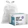 Plasticplace White Drawstring Lavender and Soft Vanilla Scented Garbage Can Liners &amp; Custom Fit Trash Bags, Compatible with Simplehuman Code V (200 Count)