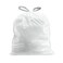 Plasticplace White Drawstring Lavender and Soft Vanilla Scented Garbage Can Liners &amp; Custom Fit Trash Bags, Compatible with Simplehuman Code V (200 Count)