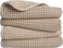 Polyte 430 Gsm Poly Blend Microfiber Quick Dry Waffle Hand Towel, 16X30 In