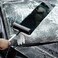 Polyte Squeegee for Car Windshields and Windows, Extendable Handle 14-20 In