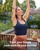 Renpho Morphoscan Lite Body Composition Scale with Handle, Clear Display