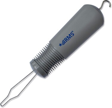Rms Button Hook with Zipper Pull Button Assist Device with Comfort Grip