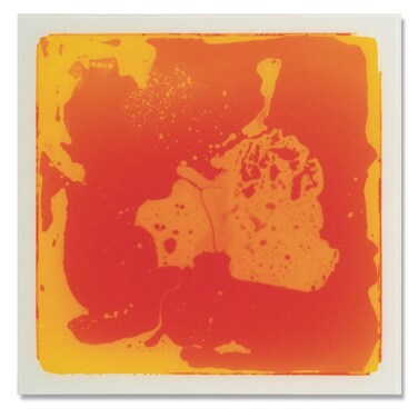 S&amp;S Worldwide Liquid Sensory Tile Mat, Orange, 12