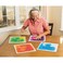 S&amp;S Worldwide Liquid Sensory Tile Mat, Orange, 12