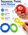 Cdjyllx Sensory Fidget Toys for Autism, 4 Pack Textured Stretchy Bracelets