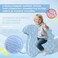Irrical Sensory Soft Squeeze Seatcalming Compression Chair for Kids