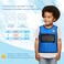 Toparchery Weighted Vest with Sensory Needs - Compression Vest for Sensory Overload Includes Removable Weights