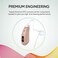 Tweak Enhance Otc Hearing Aids Sophisticated Sound Solution Premium Audio Performance with Rechargeable Batteries Smart Phone App for Personal Programming (Pair)