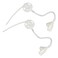 Tweak Hearing Replacement Tubes for Focus+T and Tweakconnect Hearing Amplifiers Dome, Large (3B) Right