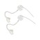Tweak Hearing Replacement Tubes for Focus+T and Tweakconnect Hearing Amplifiers Dome, Small (1B) Left