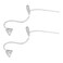 Tweak Hearing Replacement Tubes for Focus+T and Tweakconnect Hearing Amplifiers Sleeve Tip, Medium (2B) Left