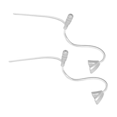 Tweak Hearing Replacement Tubes for Focus+T and Tweakconnect Hearing Amplifiers Sleeve Tip, Small (1B) Right