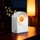 Uneede White Noise Sound Machine with Bluetooth Functionality, Night Light, Portable Bluetooth Speaker with Noise Canceling for Office &amp; Sleeping, Meditation, Gathering (White)