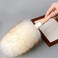 Haoyull Wool Dusters Microfiber Dusting Wand with Bamboo Handle Car Dusters for Home Car Sweeping Dusts