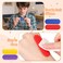 Poola Voidra 64 Pcs Textured Sensory Stickers for Kids Adults