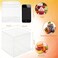Cotopher 5X5X5 Inches Clear Gift Boxes 35 Pcs Clear Boxes for Favors