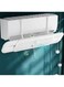 Blue Coral Air Conditioning Windshield Blowing Air Deflector Air Conditioning Baffle Outlet Wind Shield Air Conditioner Blowing Shield (1-Pack), White