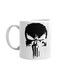 Print Skull Printed Mug White/Black Standard