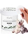 SAWA Health &amp; Household Eyes Wipes for Dogs and Cats, 100pcs Tear Stain Remover Wipes for Pets, Cat Dog Eye Cleaner Pads, Unscented Dog Eye Gunk Remover (Round Wipes)