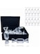 SYOSI Mini Jewelry Organizer, 10pcs Clear Candy Shaped Jewelry Box Ring Organizer with Lid, Plastic Candy Container Lovely Display Case DIY Jewelry Accessories for Wedding Party Travel Containers