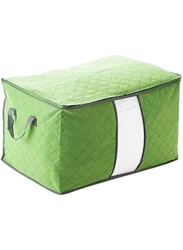 GOOLSKY Duvet Storage Organizer Green